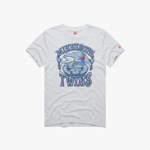 MLB x Grateful Dead x Twins Skull Micro Perforated Fabric
