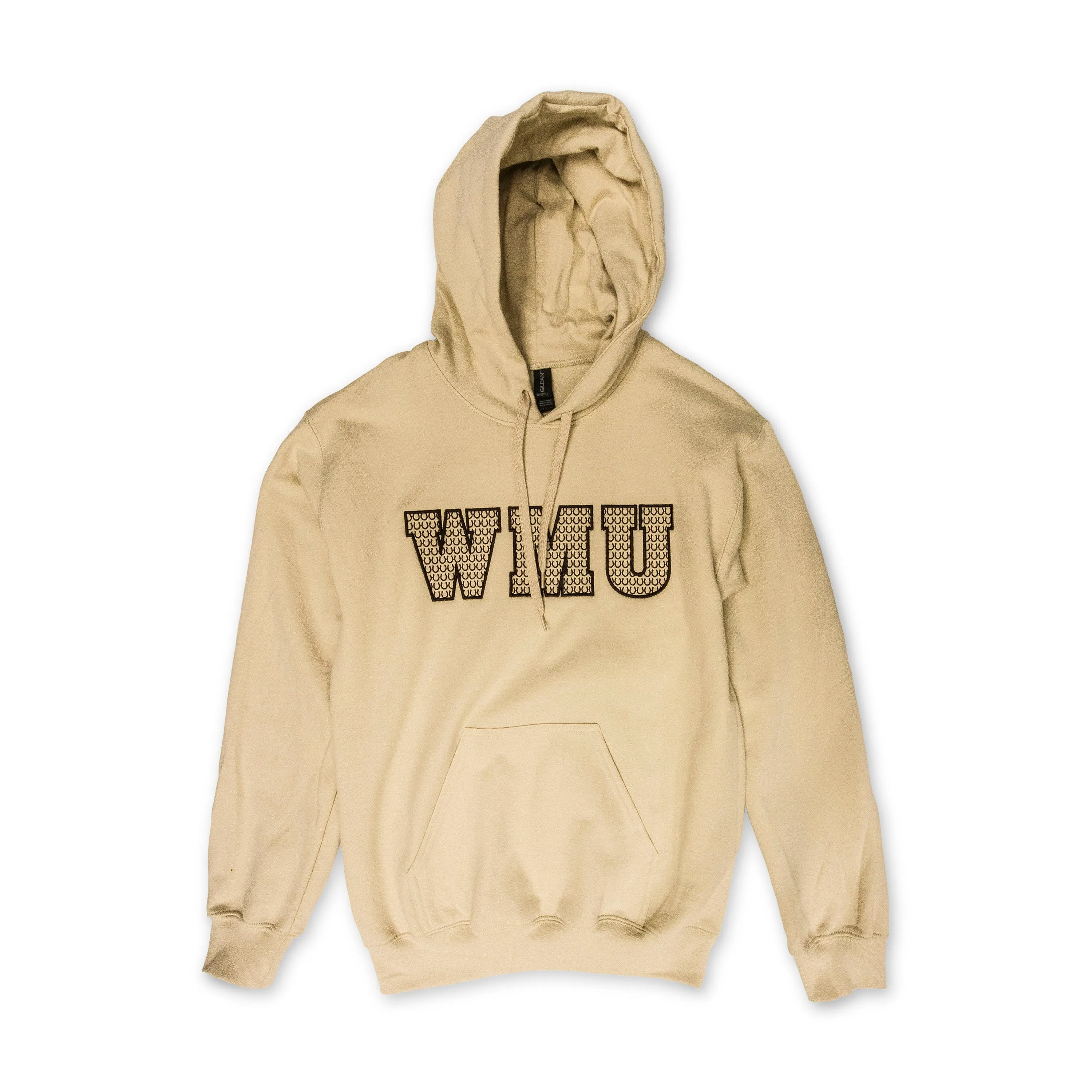 WMU Horseshoe Embroidered Hoodie Street Layer