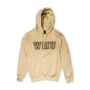 WMU Horseshoe Embroidered Hoodie Brand Identity Sporty Fit