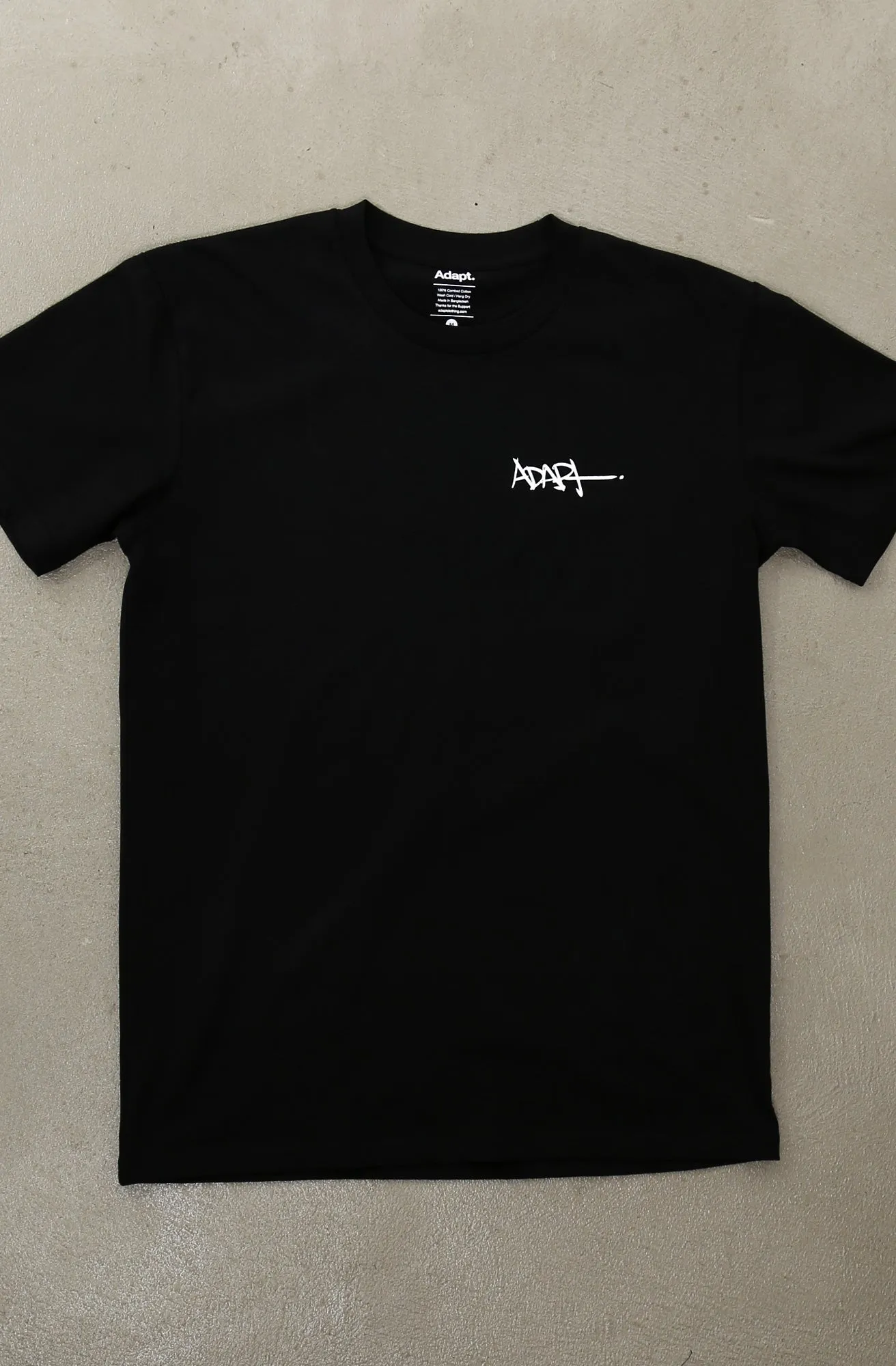 PocketDetail Temperature Regulating Fabric The Whale (Men's Black A1 Tee)