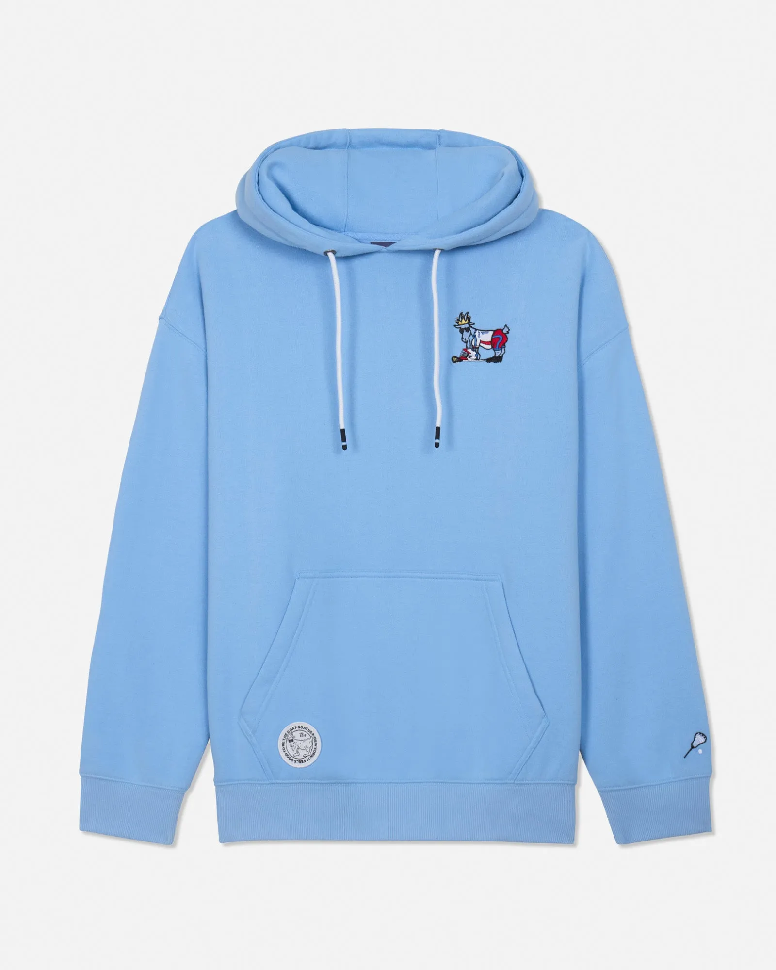 Lacrosse Hooded Sweatshirt Geometric Print