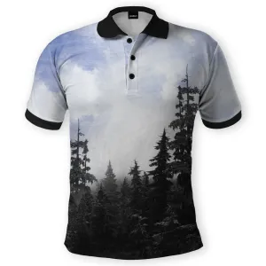 Chilly Morning Polo Shirt Bound Edge Detailing