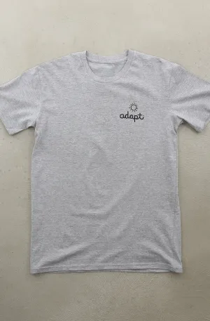 Bright Future (Men's Heather A1 Tee) Temperature Control Fabric Light and Comfortable