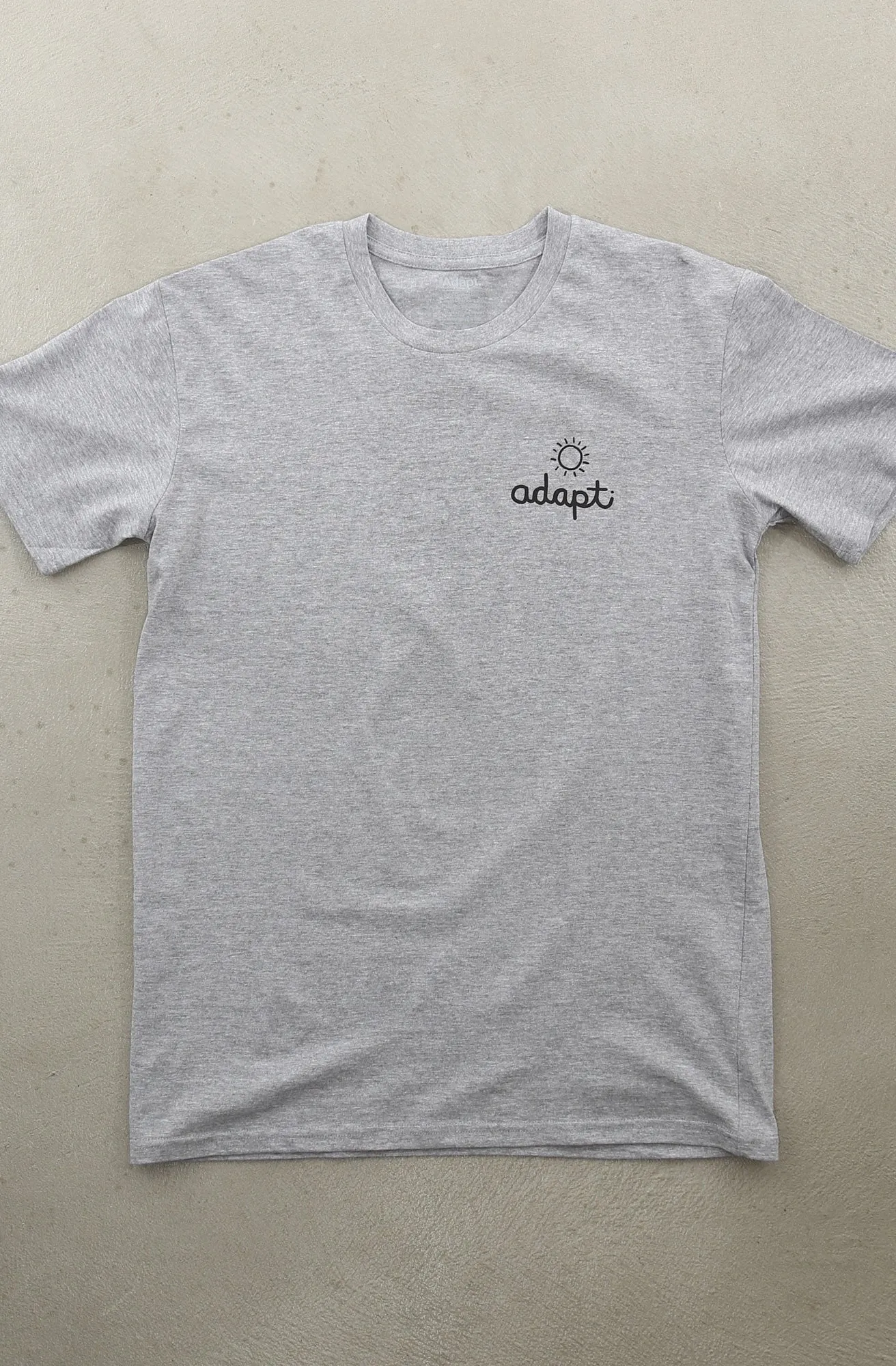 Bright Future (Men's Heather A1 Tee) Temperature Control Fabric Light and Comfortable