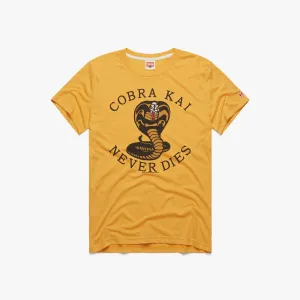 No Shrink Fabric Chic and Soft Cobra Kai Never Dies