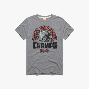 quick dry OSU 2002 National Champs 14-0
