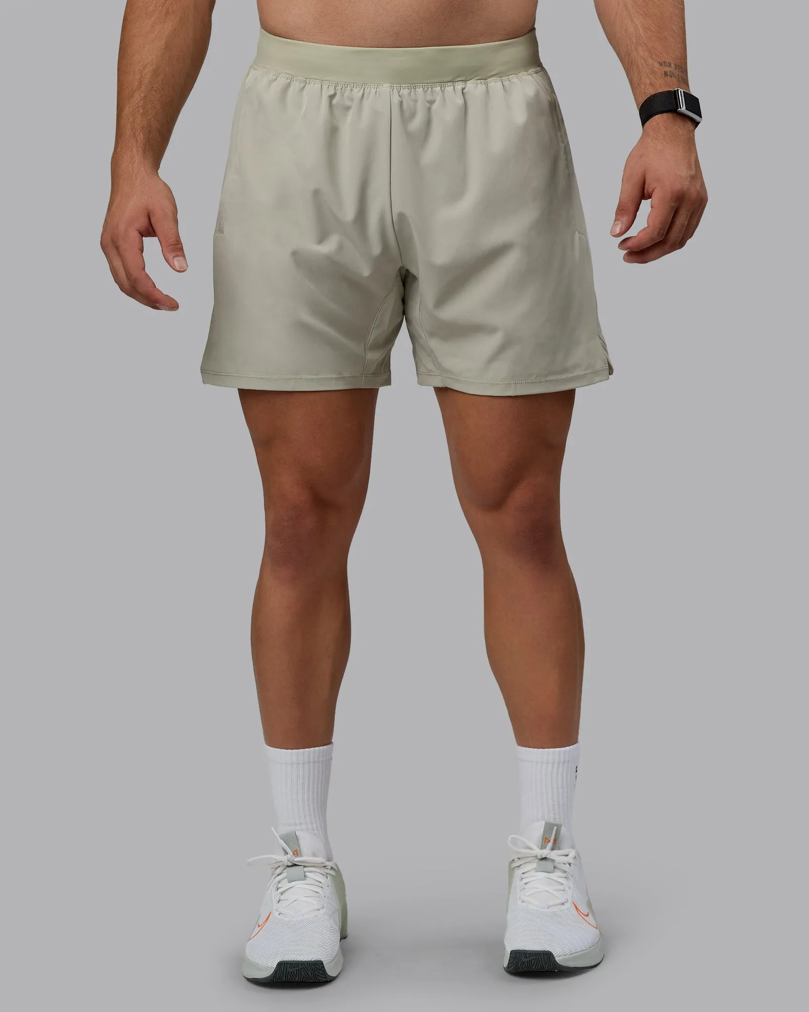 Double Layered Construction Daywear Challenger 6" Performance Short - Sustained Grey