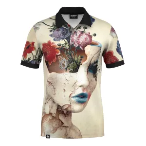 Broken Beauty Polo Shirt Dress Up Or Down