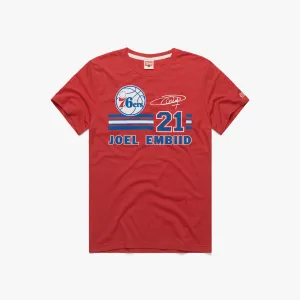 EcoConscious Processing Layering Essential 76ers Joel Embiid Signature Jersey