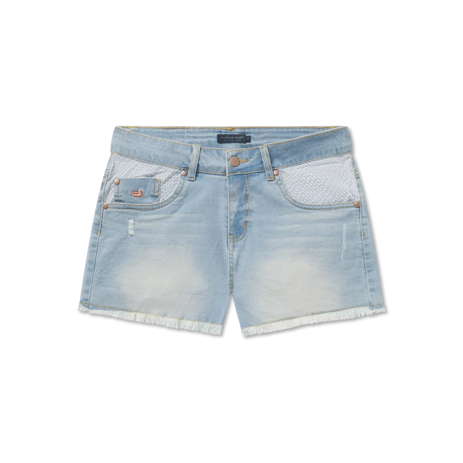 Denim Jessie Short Art Gallery Visit