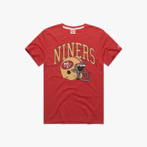 San Francisco 49ers Helmet Retro Affordable Fashion ReinforcedHems