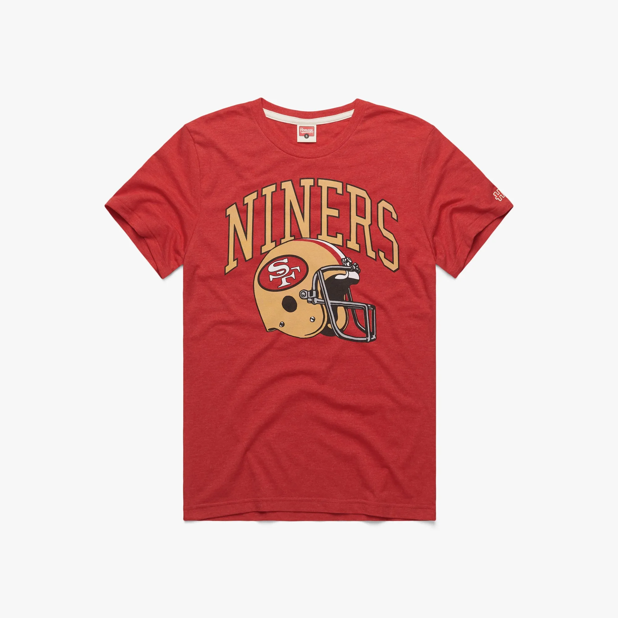 San Francisco 49ers Helmet Retro Fashion-Forward Look Cozy Vibe