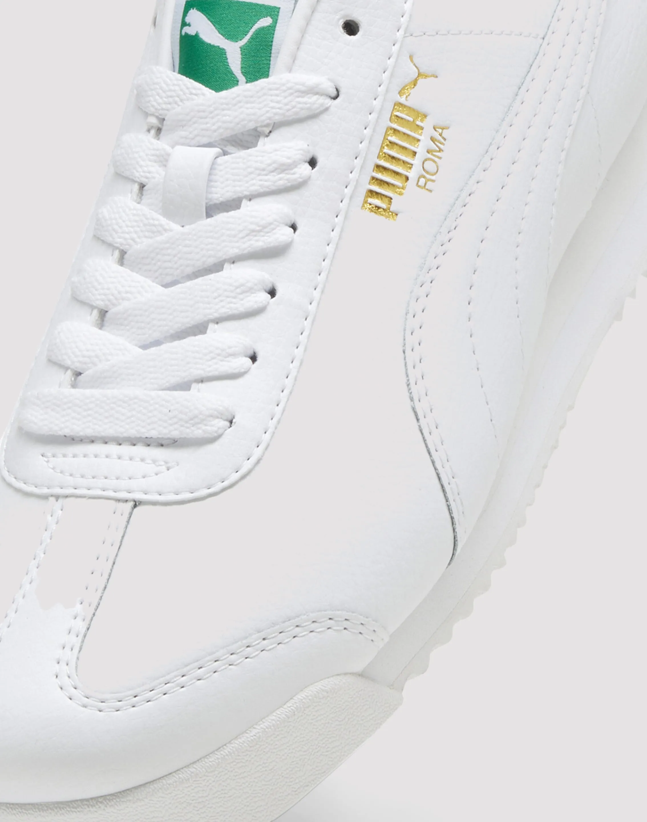 Puma Roma Basic "White" Lace Lock Stability