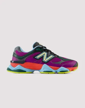 New Balance 9060 "Purple/Red" Stretch Woven Upper