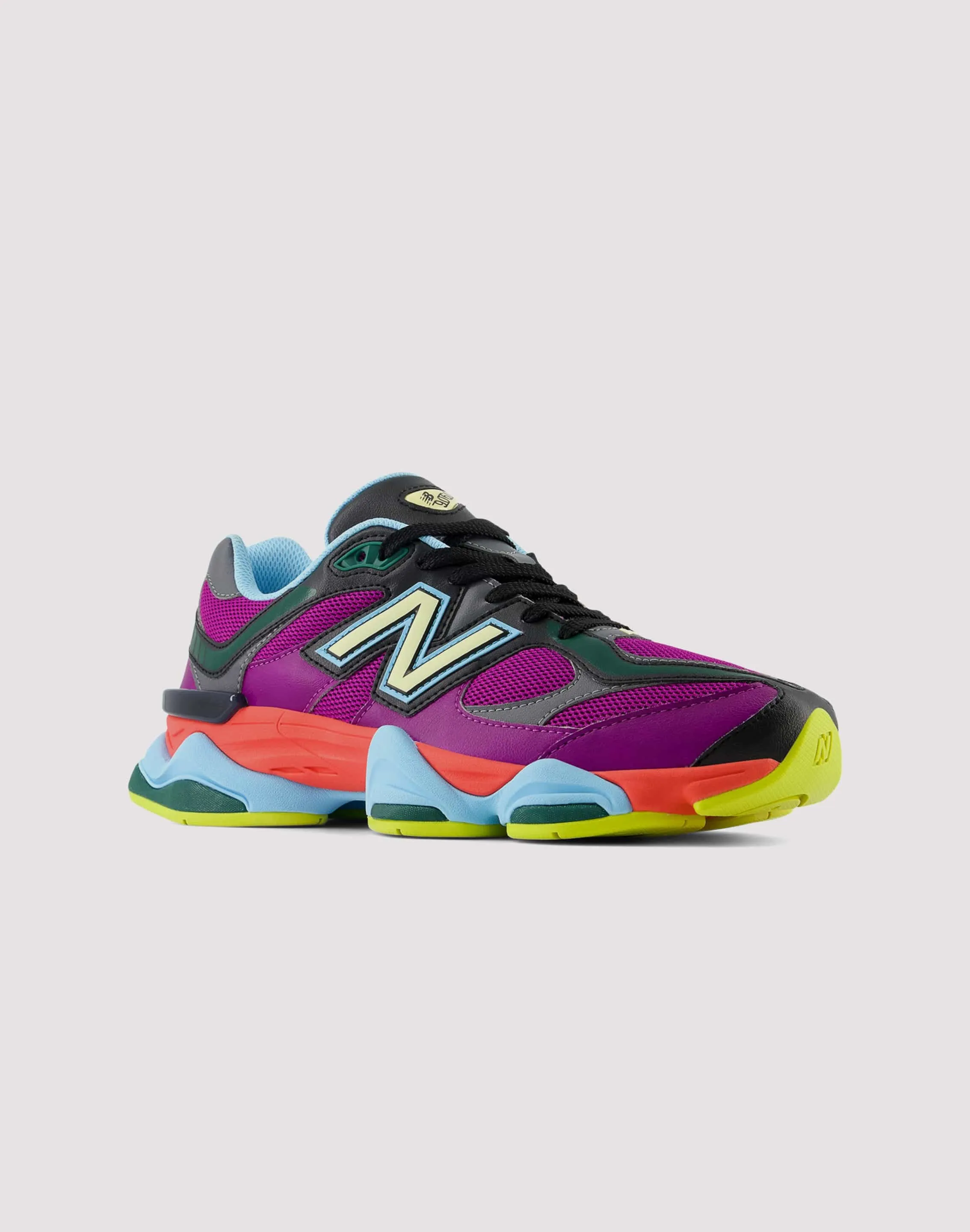 New Balance 9060 "Purple/Red" canvas shoes