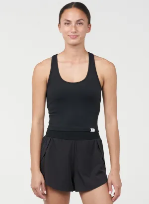 Long fit seams Non-Slip Fabric Dynamic Racerback Bra Tank - FINAL SALE