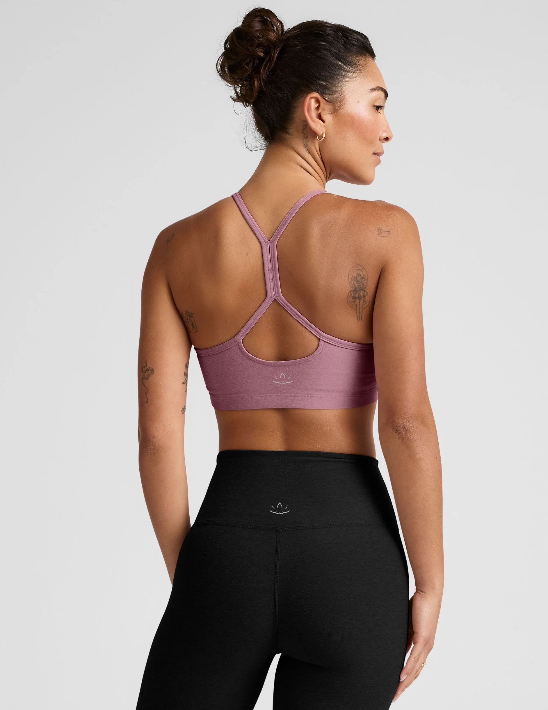 Cost-effective Backless seams Spacedye Slim Racerback Bra
