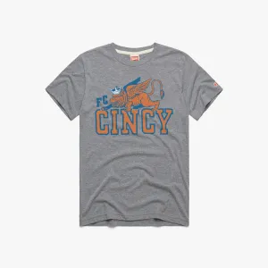 FC Cincy Lion And Crown Vibrant Prints