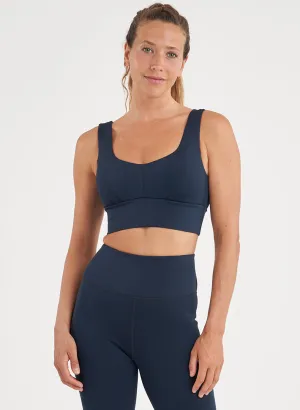 Ribbed waistband seams Reclaim Sweetheart Bra - FINAL SALE