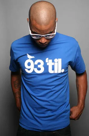 Hieroglyphics X Adapt :: 93 'til (Men's Royal Tee) UV protected