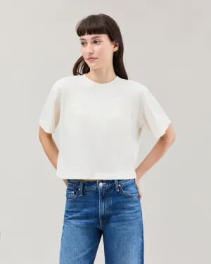 Entry - level Compact Travel Friendly Fold Women's Relaxed Crop Tee