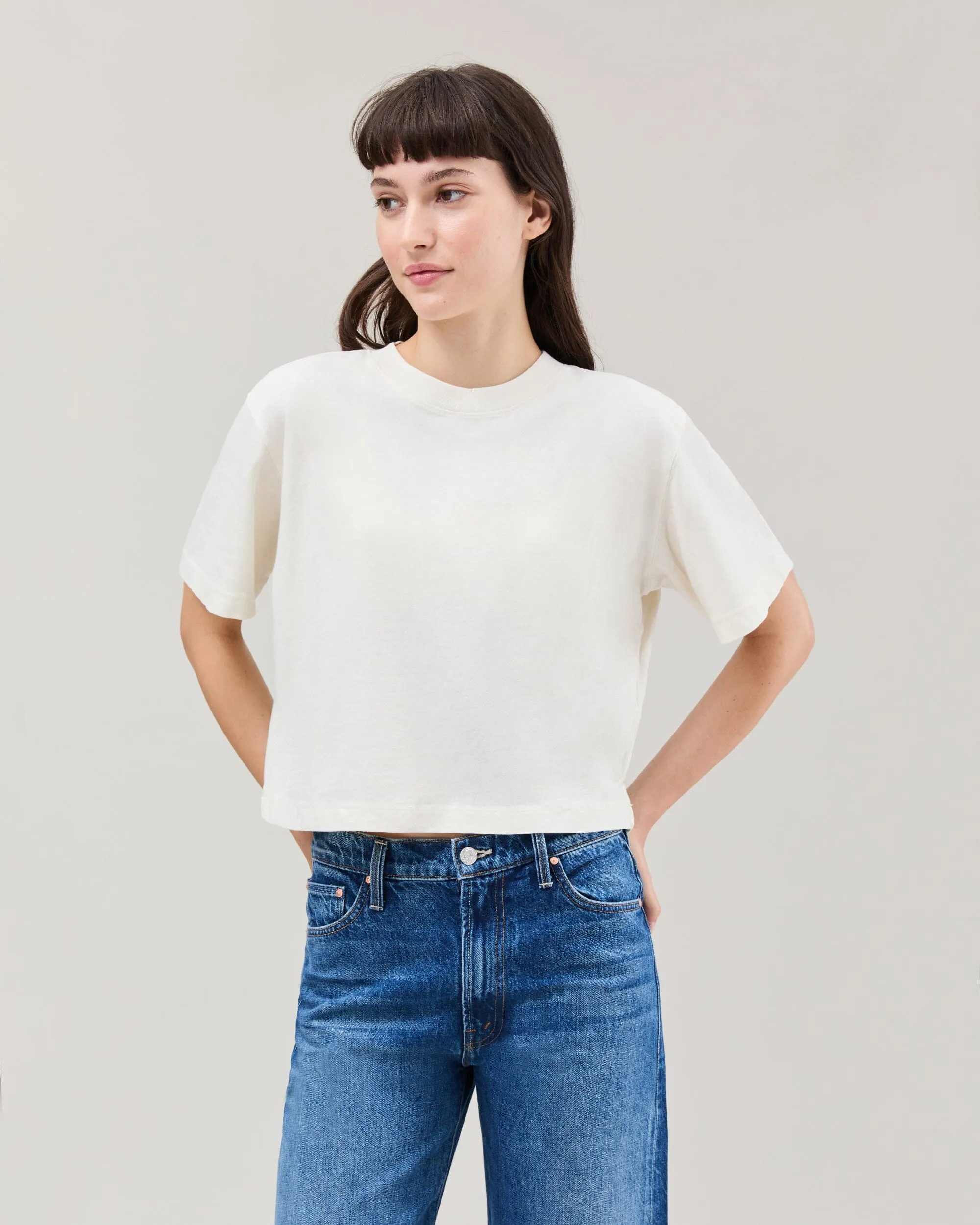 Women's Relaxed Crop Tee Autonomous - capable
