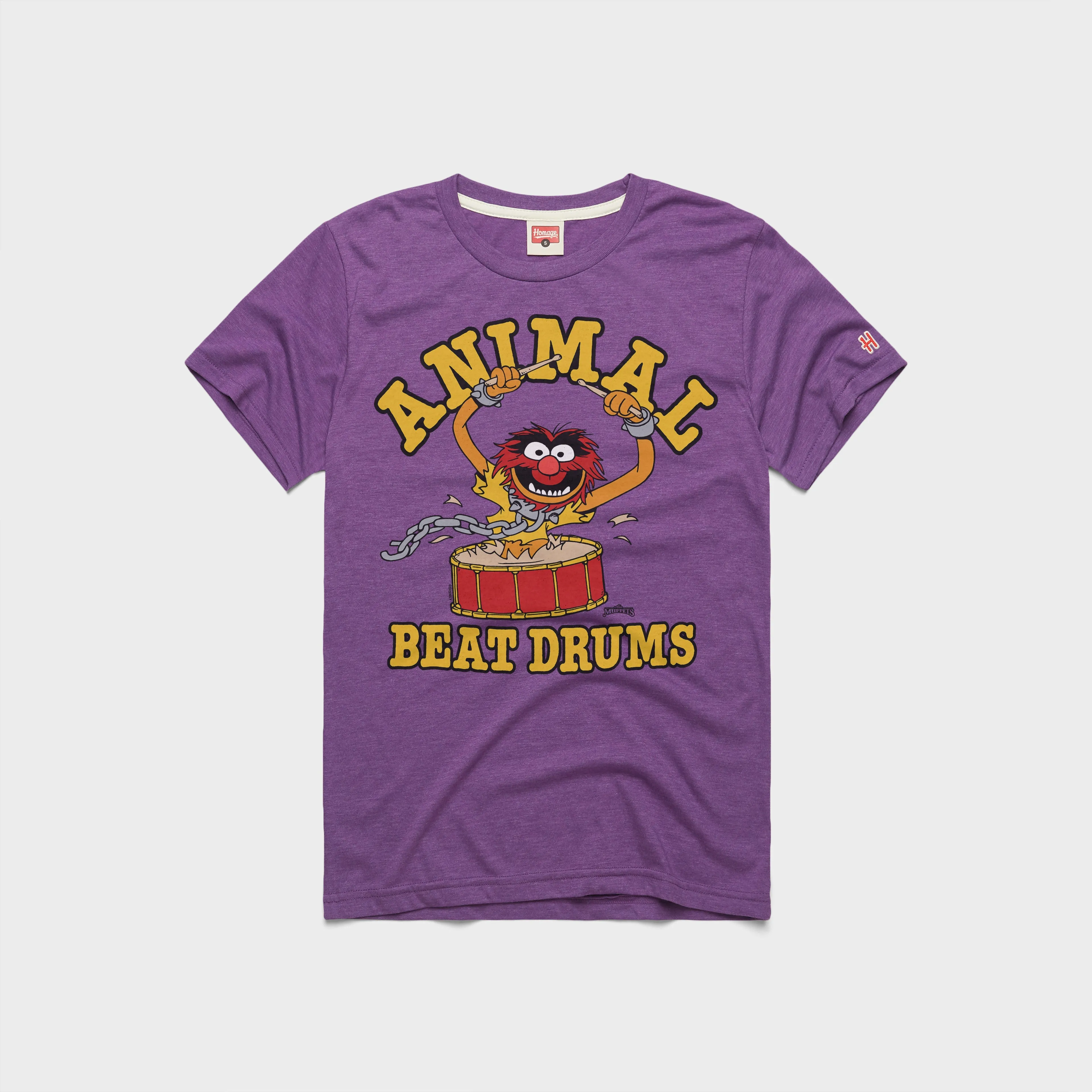 Muppets Animal Beat Drums T-Shirt UVProtectionFinish