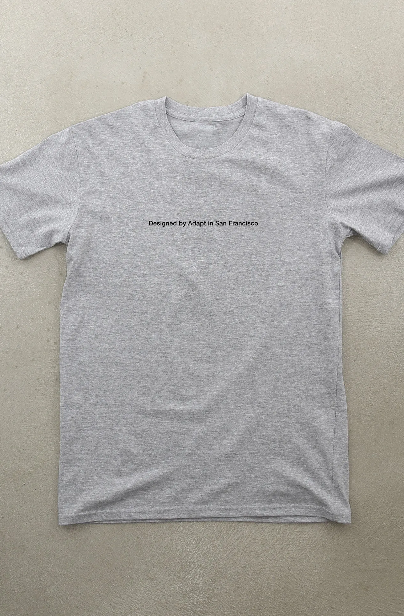 Low carbon footprint TemperatureControl Fabric Designed by Adapt (Men's Heather A1 Tee)