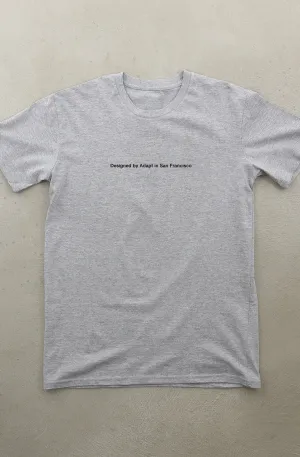 Durable Ribbed Hem Casual and Soft Designed by Adapt (Men's Heather A1 Tee)