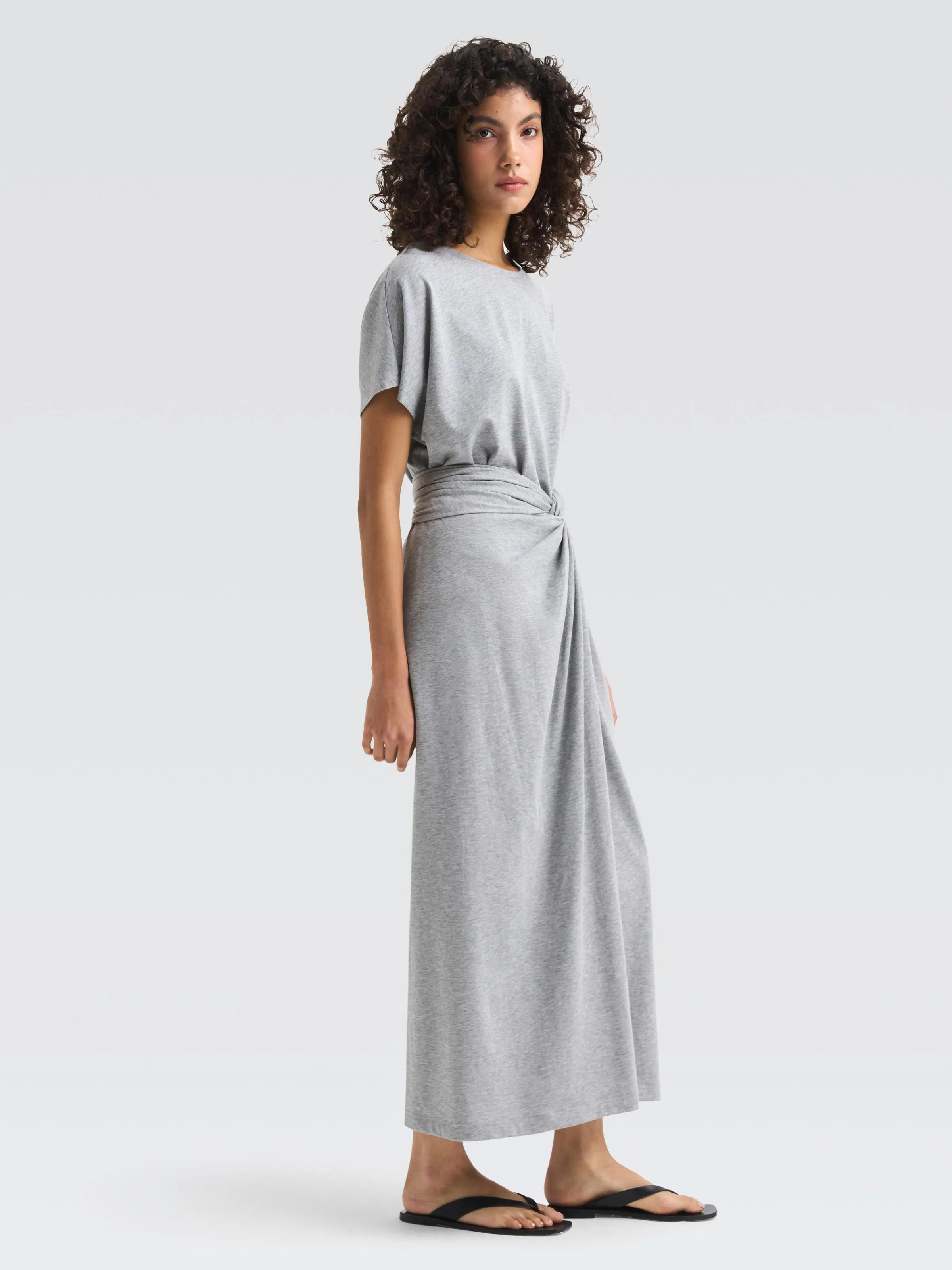 High Rise Cotton Jersey Sumali Skirt