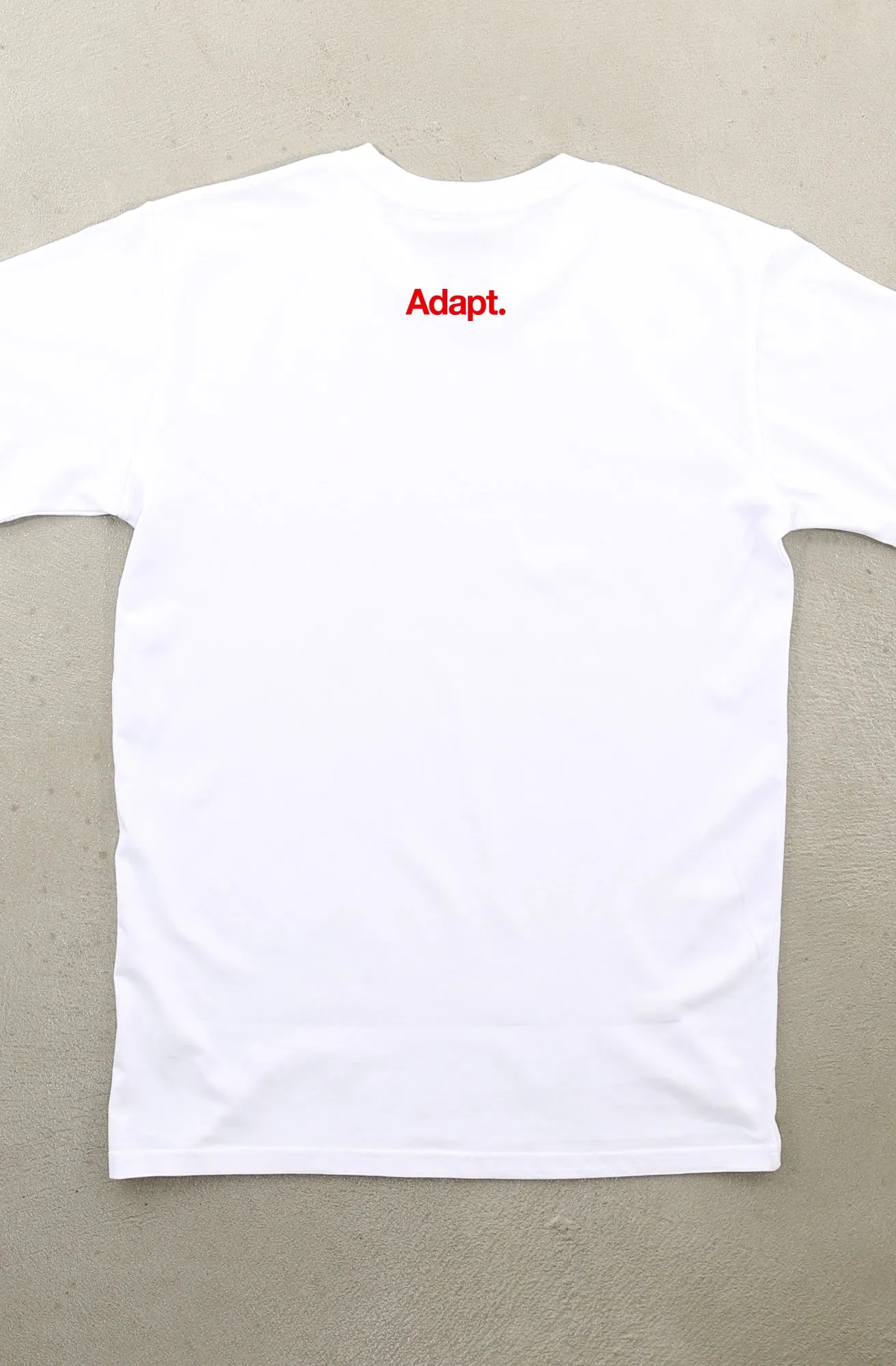Dot Eclipse (Men's White A1 Tee) Relaxed Smart Weekend Comfort Wear
