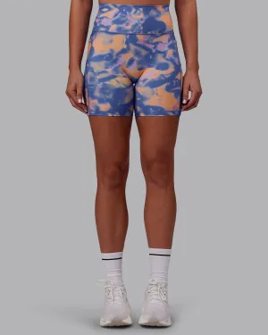 Fusion Ultra High-Rise 6" Short Pockets - Apricot Mist Ergonomic Curved Seams Chill Comfort