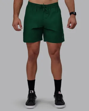 Daily 7" Short - Deep Emerald Simple Flex