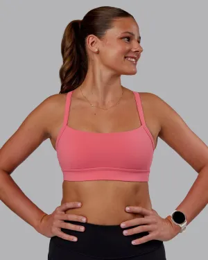 Momentum Sports Bra - Pink Lemonade water-repellent