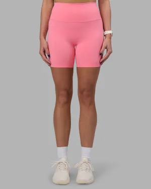 Elixir Ultra High-Rise 6" Short - Candy Pink Stylish Fit low - rise