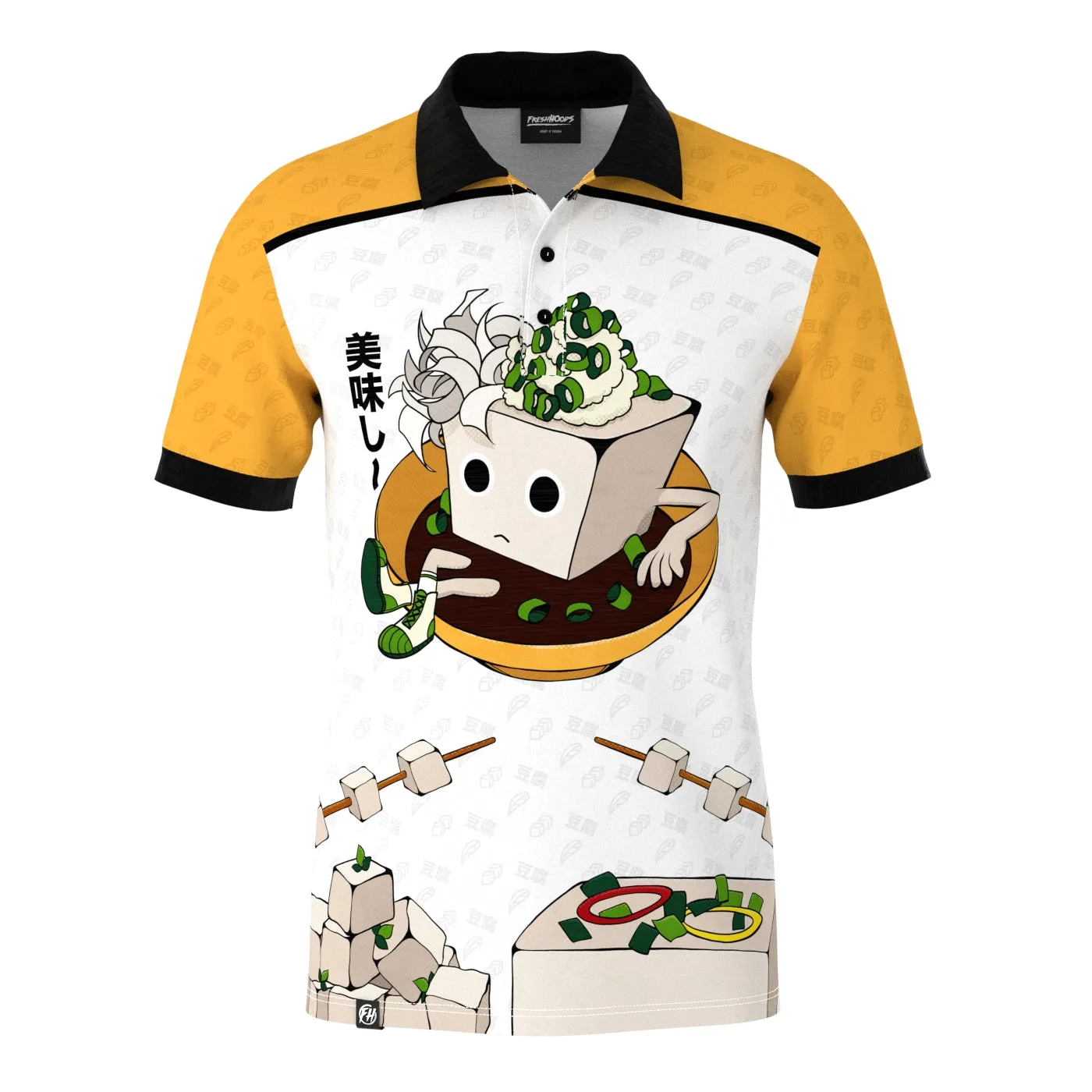 Versatile Fit Tofu-Chan Polo Shirt