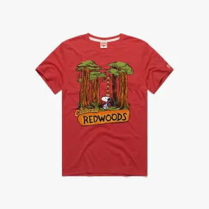 Durable Knit Structure Peanuts Snoopy x California Redwoods