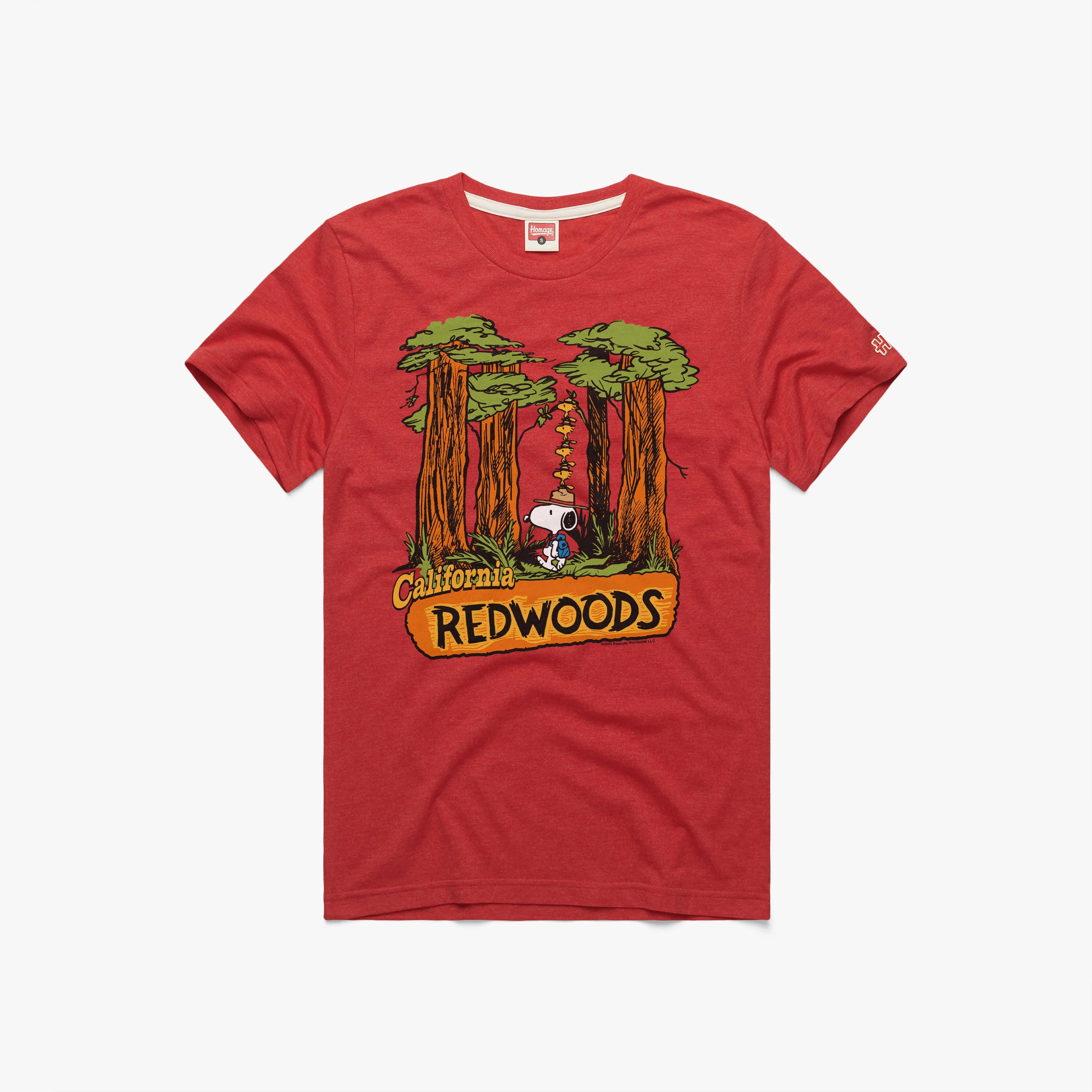 Durable Knit Structure Peanuts Snoopy x California Redwoods