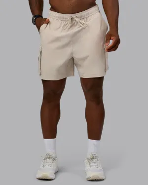 Energy Stretch Performance Cargo Short - Shale Beige Move Flow Versatile Shorts