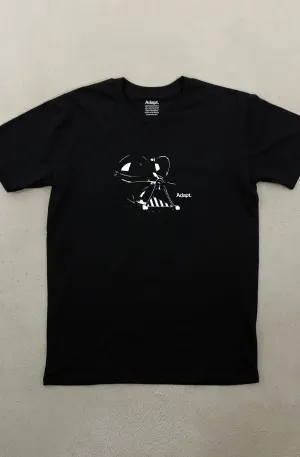 NonIronTechnology MinimalistDesign Destiny (Men's Black A1 Tee)