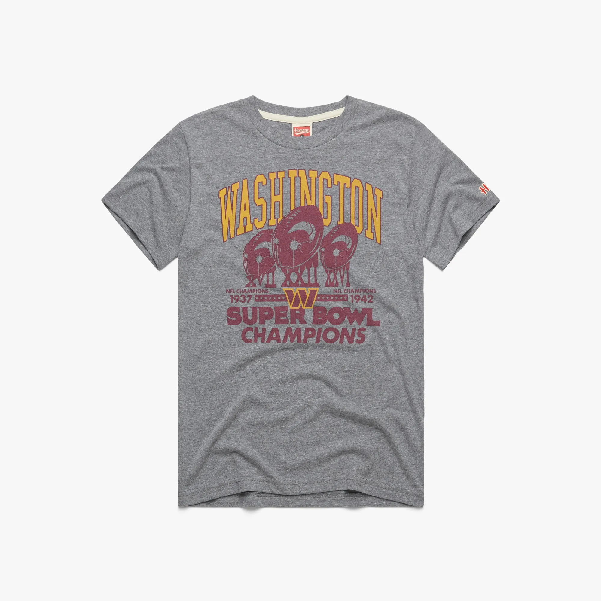 Washington 3 Time Super Bowl Champions AntiStatic Properties