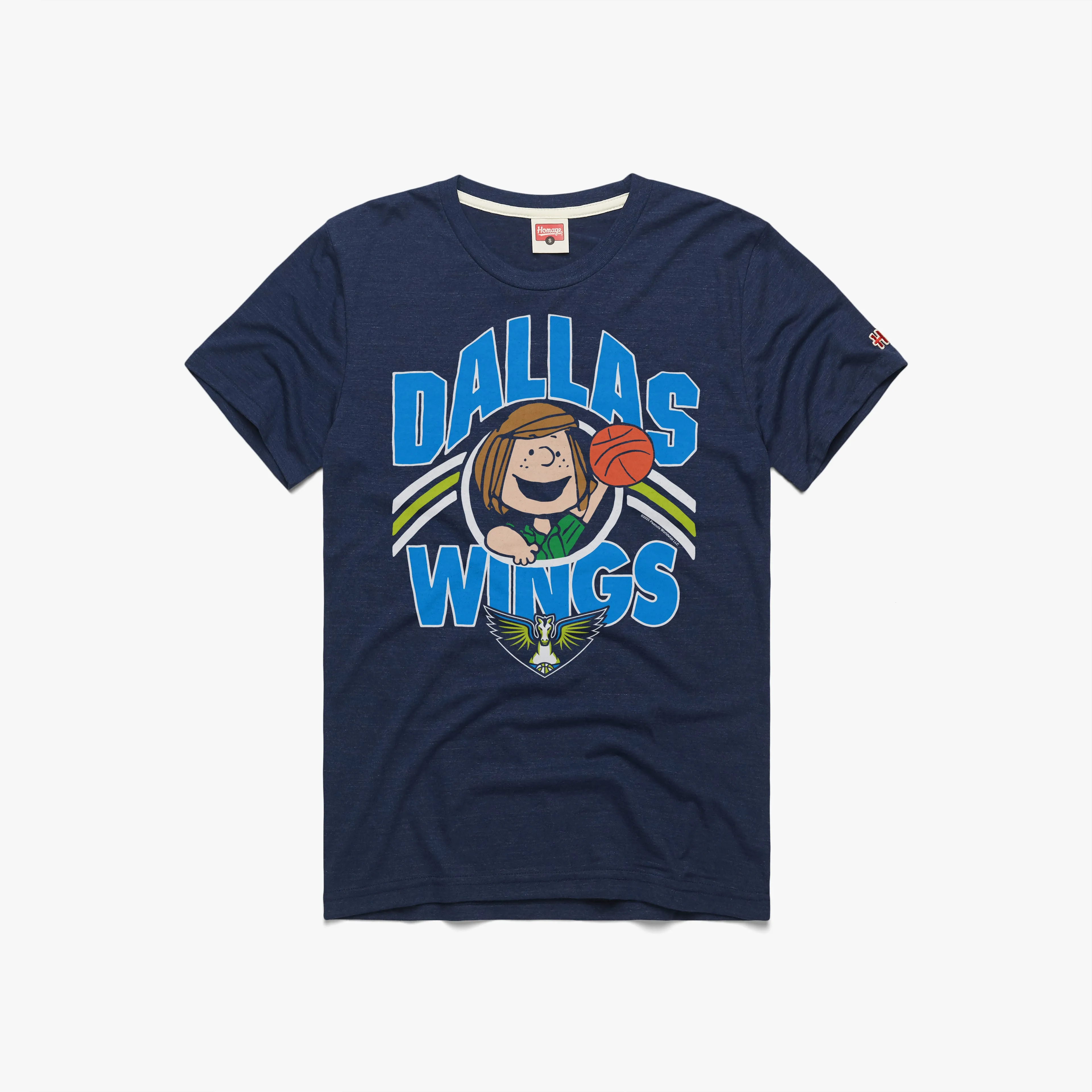 Microfiber Blend Daily Style Peanuts Peppermint Patty x Dallas Wings