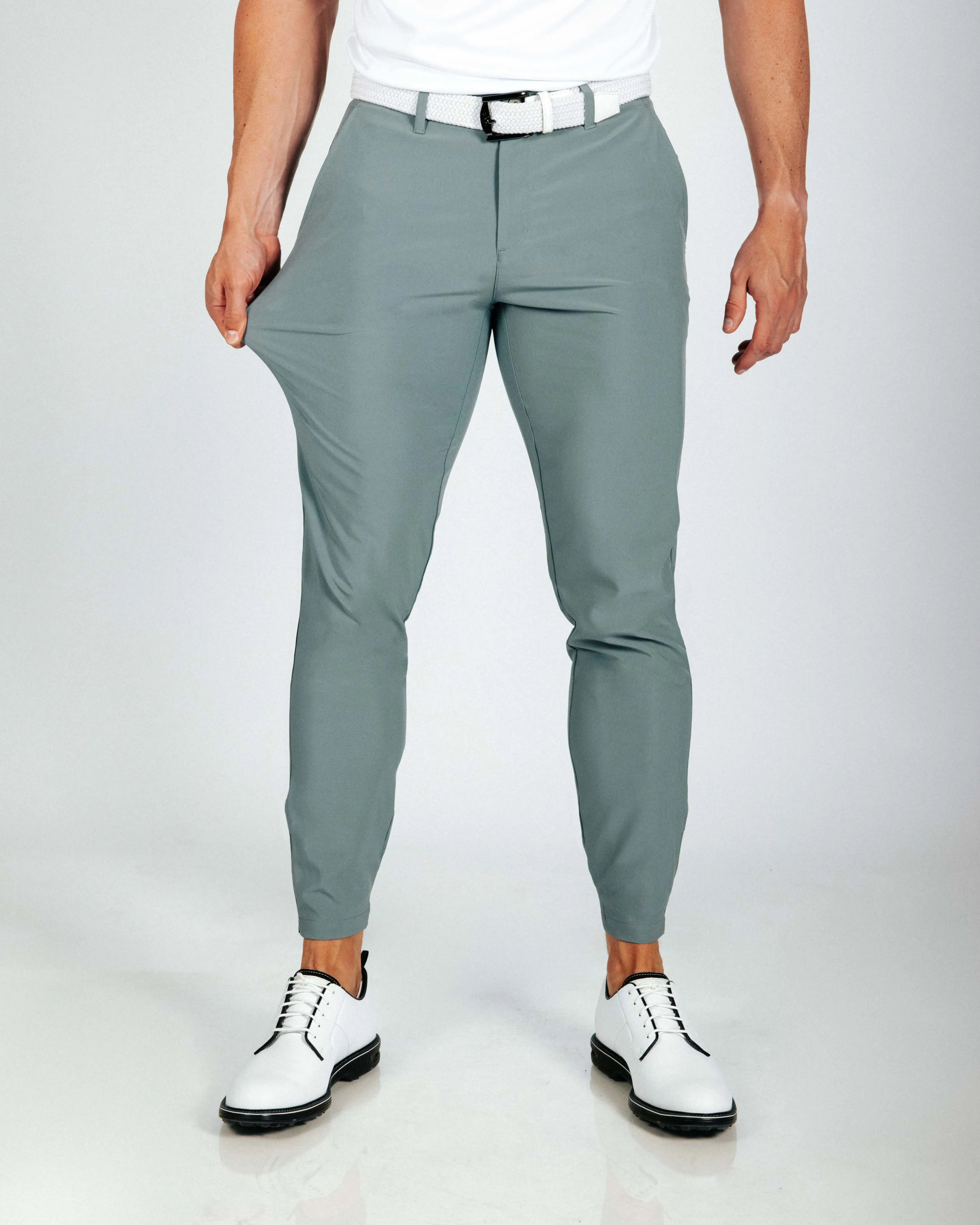 Men's Smoke Green Golf Jogger Comfort Stretch
