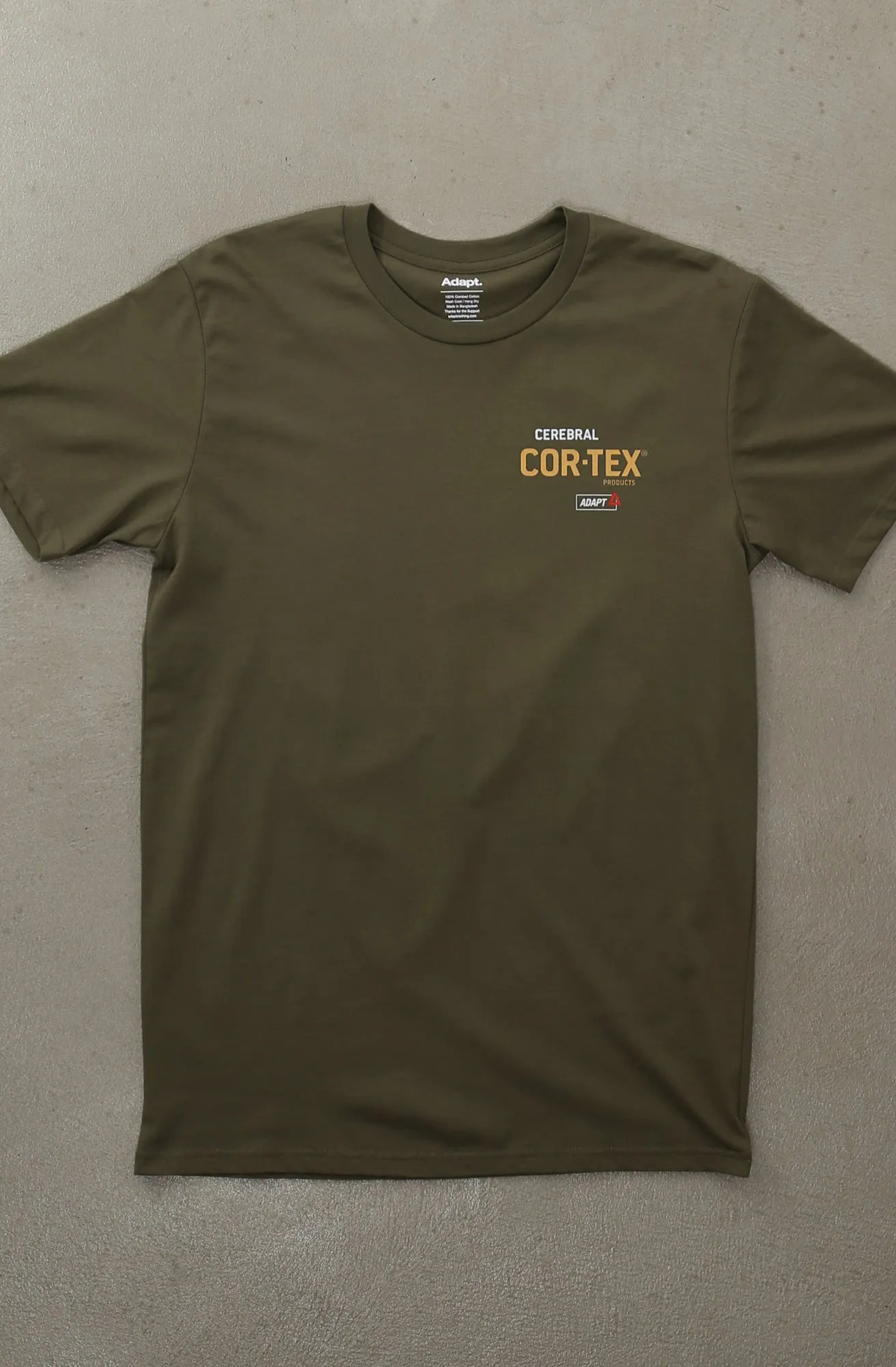 Eco Friendly Material Cortex (Men's Army A1 Tee)