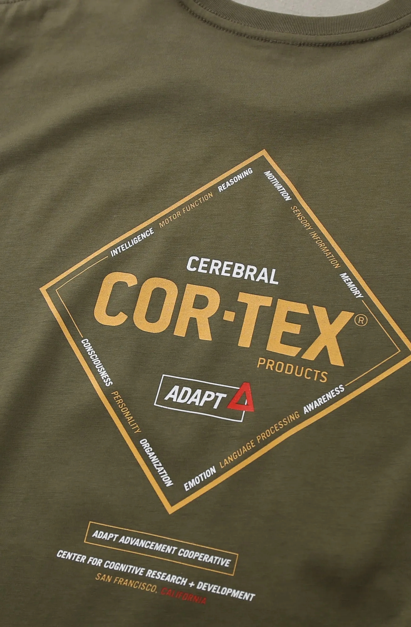 Cozy Look Wear Seasonal Comfort Style Cortex (Men's Army A1 Tee)