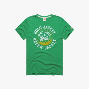 Minimalist fashion Gold Jacket Green Jacket Who Gives A Shit
