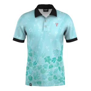 Motif Lobster Polo Shirt Comfortable Design casual top