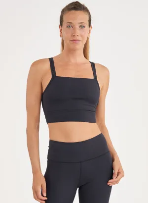Fringed edges Strapless Strappy Square Neck Bra