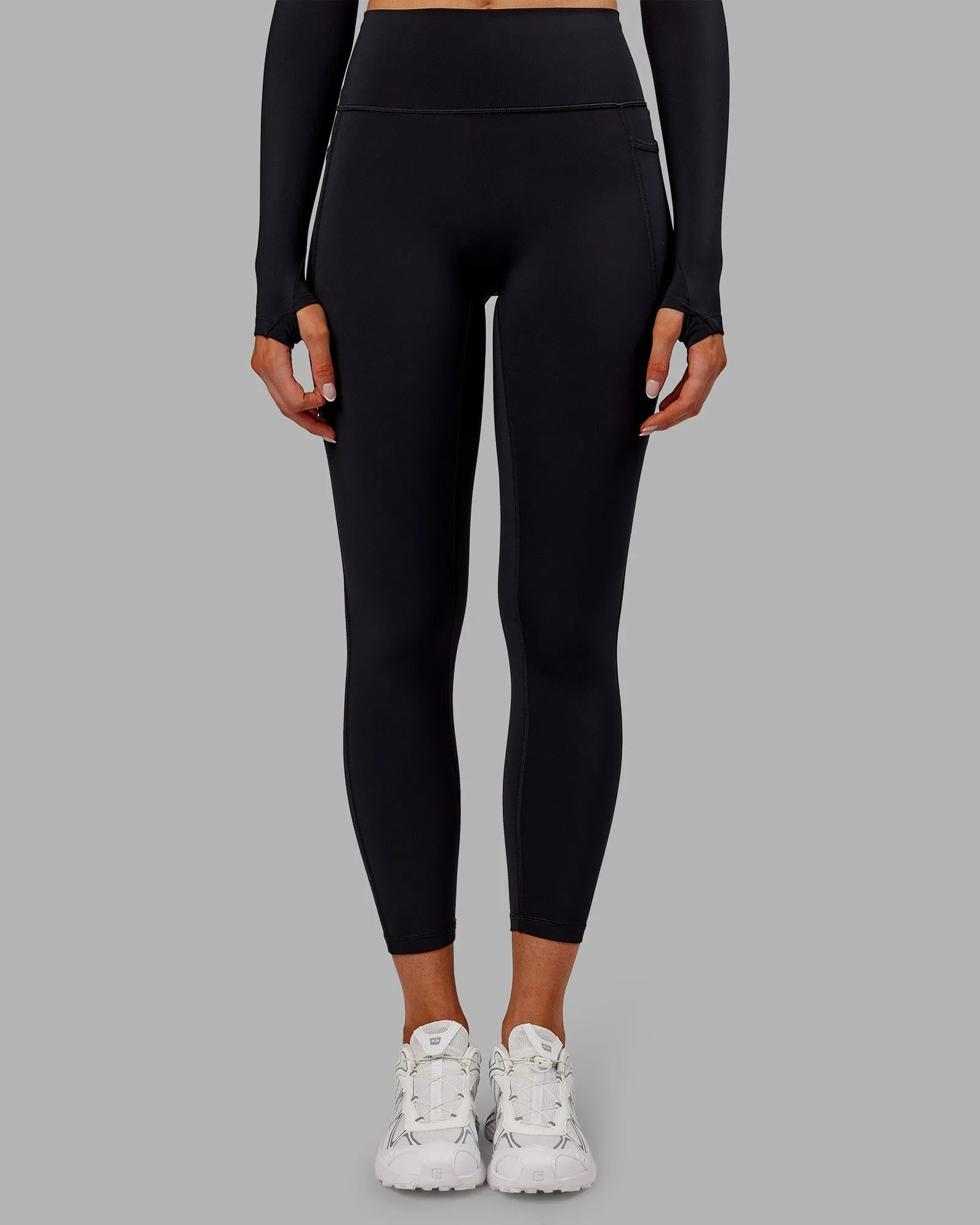 Quick Fit Fusion Thermal Ultra High-Rise 7/8 Legging Pockets - Black
