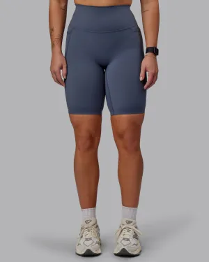 Eco-friendly Secure Closure System Elixir Ultra High-Rise 9" Short Pockets - Turbulence
